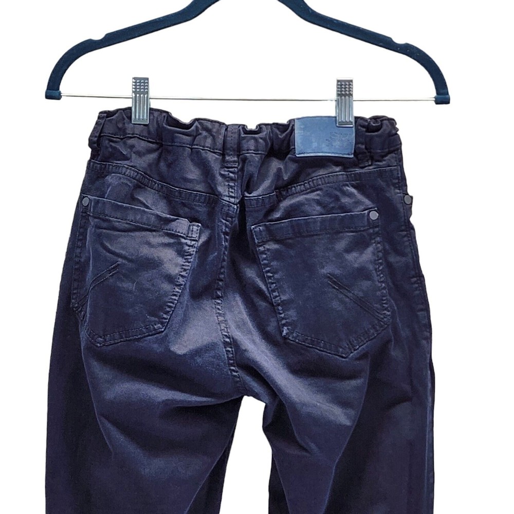 NUKUTAVAKE Boys Slim Jeans Blue Chino Denim Size 16 Stretch Adjustable Waist - Picture 3 of 8